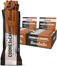 Thumbnail for Image 1 of Default Title for the product BAREBELLS Protein Bars Cookies and Caramel - 24 Bars (2 Packs of 12)