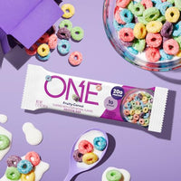 Thumbnail for Image 4 of ONE Fruity Cereal Protein Bars, 20g Protein, Gluten Free Snacks, 12 ct