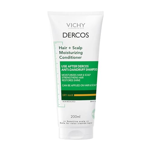 Image 1 of Default Title for the product VICHY Dercos Hair & Scalp Moisturizing Conditioner, Anti-Dandruff, 6.7oz