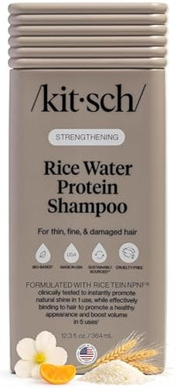 Thumbnail for Image 1 of Default Title for the product Kitsch Strengthening Rice Water Shampoo for Hair Growth – 12.3 oz