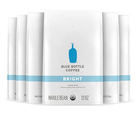 Thumbnail for Image 1 of Default Title for the product Blue Bottle Coffee Whole Bean Organic Coffee Bright Light Roast 12 Ounce Bag Pack of 6