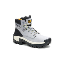 Thumbnail for CAT Men's Invader Hi Work Boot, Grey, Size-10