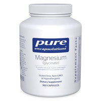 Thumbnail for Image 1 of 360 Count (Pack of 1) for the product Pure Encapsulations Magnesium (Glycinate)