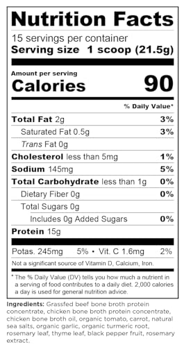 Image 2 of Ancient Nutrition Bone Broth Protein Chicken Soup, 11.4 Ounce