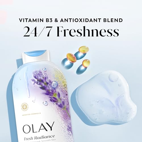 Image 3 of Olay Body Wash for Women, Fresh Radiance, 24 fl oz