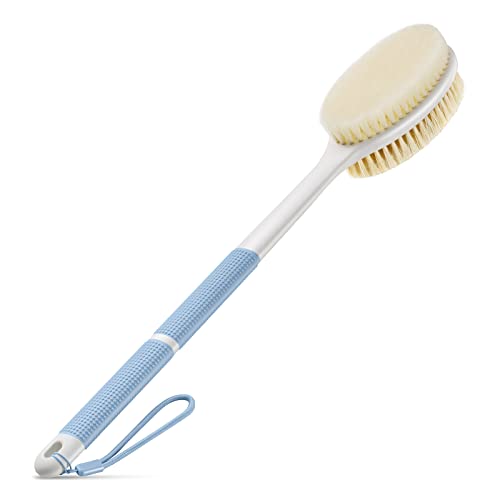 Image 1 of Blue for the product Backski Back Scrubber Anti Slip for Shower