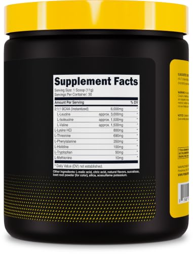Image 4 of Primaforce EAA Powder (Fruit Punch) 30 Servings, Gluten Free