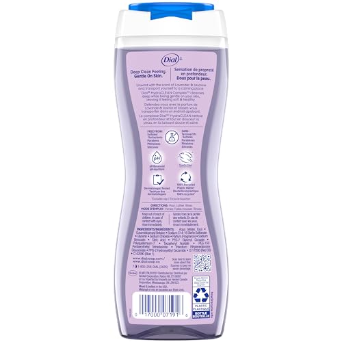 Image 2 of Dial Body Wash, Lavender and Twilight Jasmine, 16 Fl. Oz