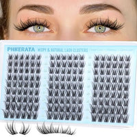 Thumbnail for Image 12 of Natural Fairy Lash (10-16mm) for the product PHKERATA Wispy Eyelash Clusters