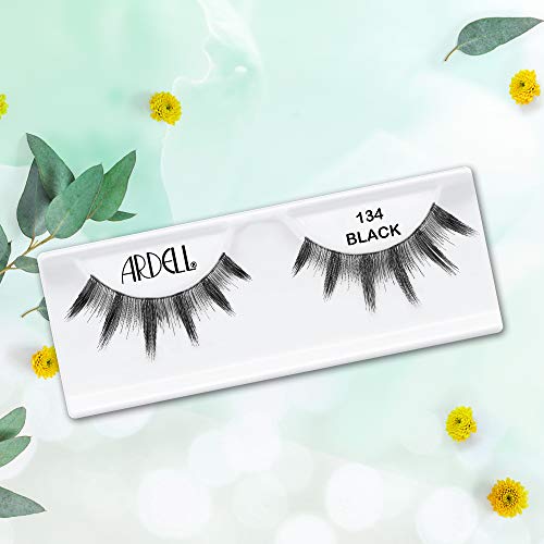 Image 4 of Ardell Natural 134 False Eyelashes Black, 4 Pack