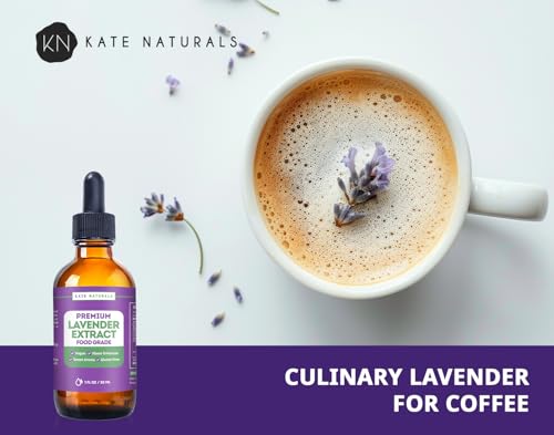 Image 6 of Kate Naturals Lavender Flowers 4oz & Lavender Extract 1oz Bundle
