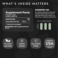 Thumbnail for Image 5 of Restology Labs Organic Moringa Leaf Capsules 1200mg 90 Capsules