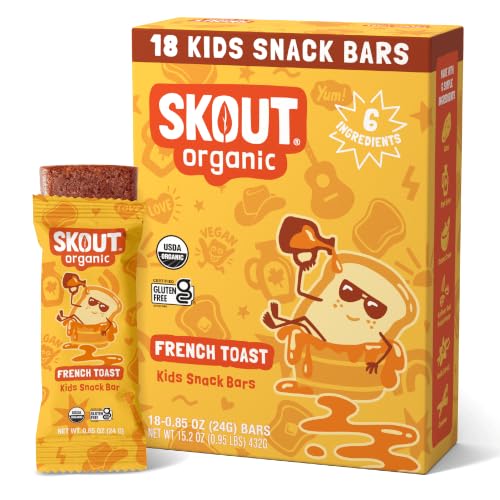 Image 1 of Default Title for the product Skout Organic French Toast Frenzy Kids Snack Bars (18 Pack)