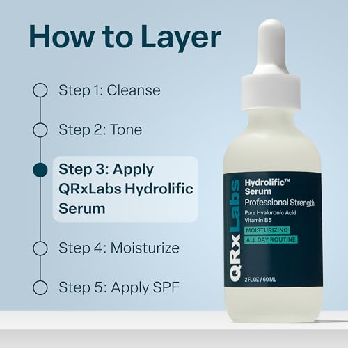 Image 7 of QRxLabs Hyaluronic Acid Serum 2 Fl Oz