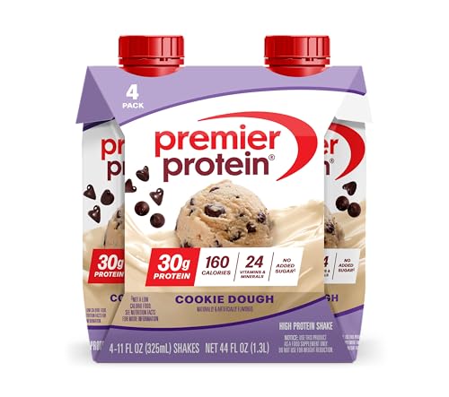 Image 1 of Default Title for the product Premier Protein 30g High Protein Shake, Cookie Dough, 4 Pack