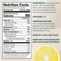 Thumbnail for Myprotein Clear Whey Isolate Protein Powder, 1.1 Lb (20 Servings) Lemonade, 20g Protein per Serving, Naturally Flavored Drink Mix, Daily Protein Intake for Superior Performance