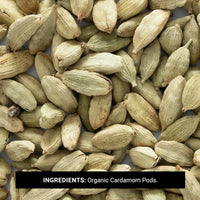 Thumbnail for Frontier Co-op Organic Whole Cardamom Pods, 1-Pound, Sweet, Warm Taste, Exotic Floral Aroma, Certified Organic & Kosher