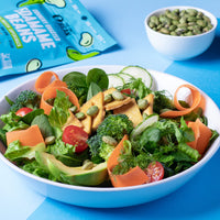 Thumbnail for The Only Bean Crunchy Dry Roasted Edamame Snacks (Sea Salt), Healthy High Protein(11g) Keto Food, Low Carb Gluten Free Office Vegan Food 100 Calorie Snack Pack, 0.9oz 10 Pack