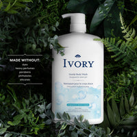 Thumbnail for Ivory Body Wash, Designed for the Whole Family, Gentle Formula, Free of Dyes Heavy Perfumes Parabens Phthalates & Silicones, Original Scent, 35 oz