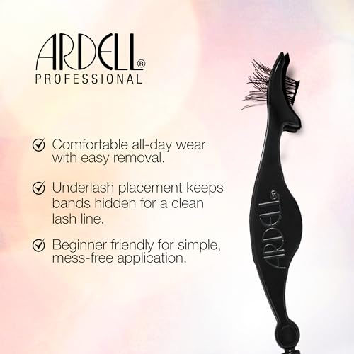 Image 7 of Ardell Press On Lashes Underlash Extensions, Faux Mink Natural, 30 ct