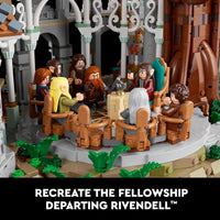 Thumbnail for LEGO Icons The Lord of The Rings: Rivendell Building Set for Adults, Ages 18+ - LOTR Bedroom or Home Decor - Gift for Men & Women - 10316