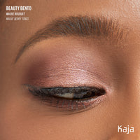 Thumbnail for Kaja Eye Bento Collection - Bouncy Eyeshadow Trio | 17 Mauve Bouquet | Mauve Berry Tone | Vegan, Cruelty free