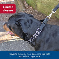 Thumbnail for Coastal Pet Titan Easy-On Dog Prong Training Collar - Durable Metal Collar with Side Release Buckle - Black, 3.3 mm x 20