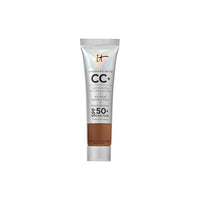 Thumbnail for Image 20 of 24N Neutral Rich (rich with neutral undertones) for the product IT Cosmetics Mini CC+ Cream with SPF 50+ Full Coverage Natural Foundation