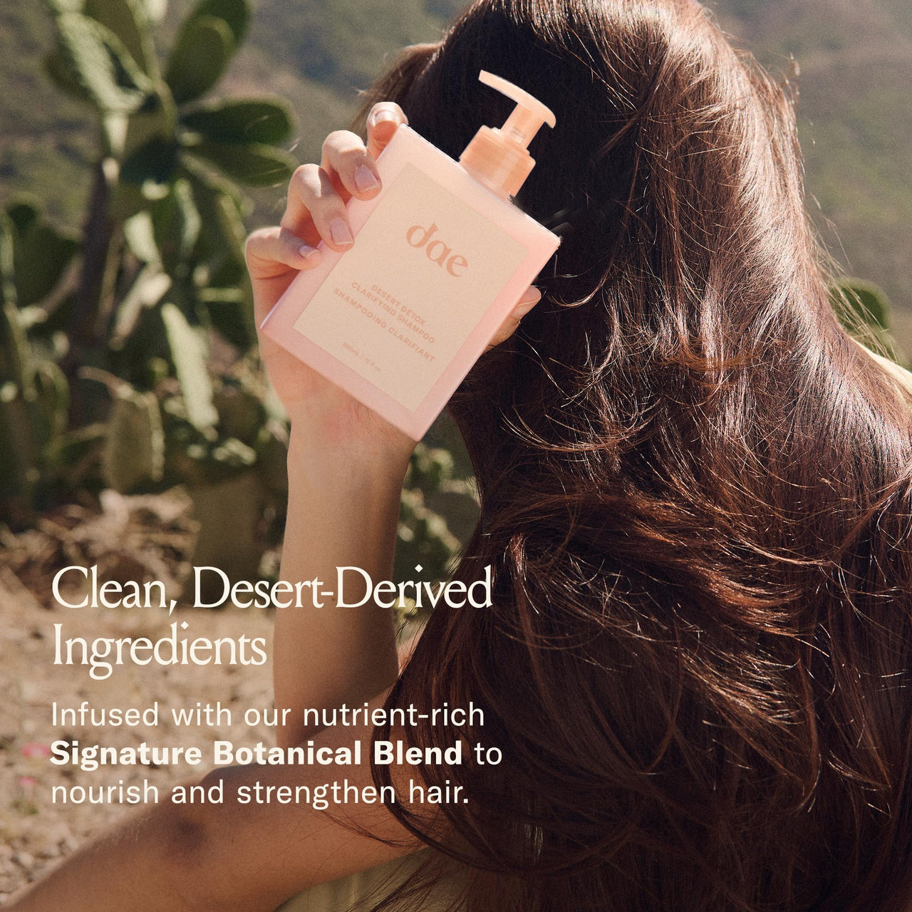 DAE Hair Desert Detox Clarifying Shampoo Full Size 10oz