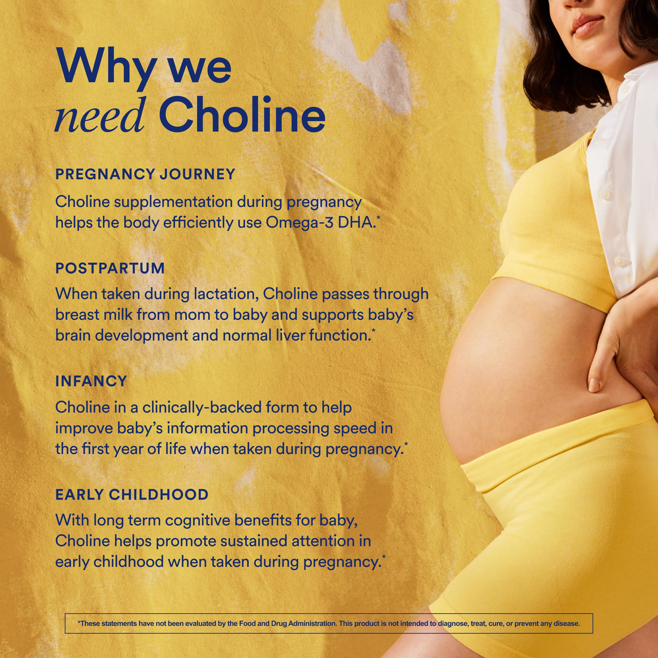 Ritual Natal Choline Supplement, 550mg, Supports Baby’s Cognitive Function When Taken During Pregnancy and Choline Content in Breastmilk*, 30 Day Supply