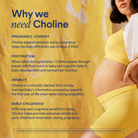 Thumbnail for Ritual Natal Choline Supplement, 550mg, Supports Baby’s Cognitive Function When Taken During Pregnancy and Choline Content in Breastmilk*, 30 Day Supply