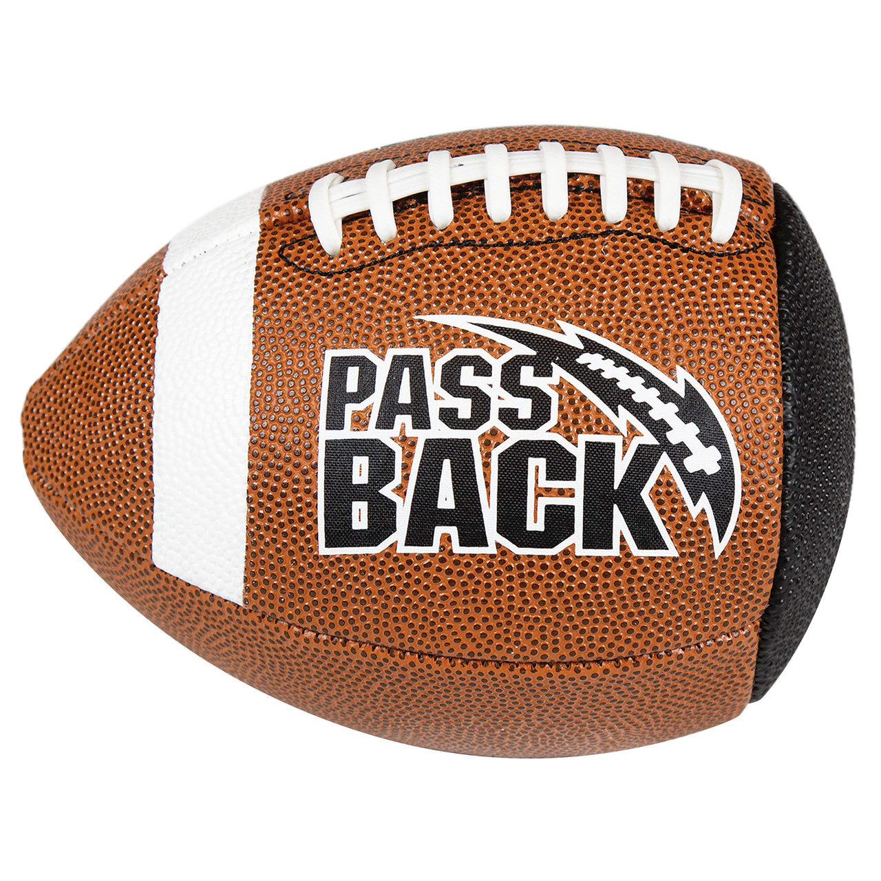 Passback Junior Composite Football, Ages 9-13, Youth Training Football, (Ships Deflated)
