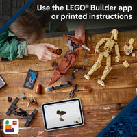 Thumbnail for LEGO Star Wars: The Phantom Menace Battle Droid with STAP - Building & Learning Toy for Boys & Girls, Ages 12+ - Star Wars Toy & Model Kit - Gift Idea for Birthdays - 75428