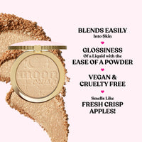 Thumbnail for Too Faced Moon Crush Highlighter | Blendable, Weightless, Shimmer + Luminous Glow Finish, 0.24 Ounce, Summer Moon