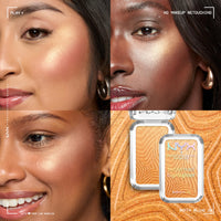 Thumbnail for NYX PROFESSIONAL MAKEUP Buttermelt Highlighter, Powder Highlighter Makeup, With Up to 12H Wear and High Impact Glow - 30 Butta Bling (Light Copper)