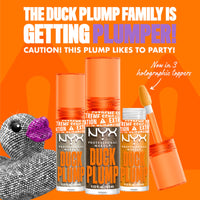 Thumbnail for NYX PROFESSIONAL MAKEUP Duck Plump High Pigment Lip Gloss, Lip Plumper Gloss with Spicy Ginger - Flippin Slime