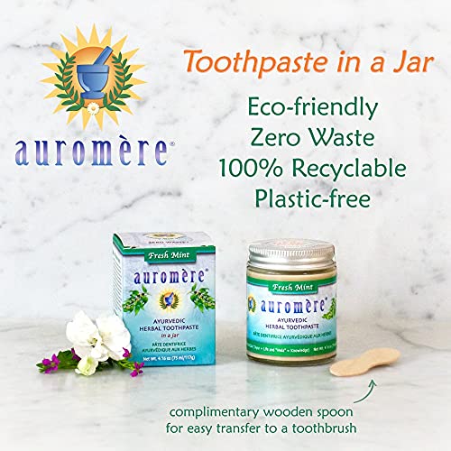 Image 3 of Auromere Toothpaste Jar (4.16 oz)