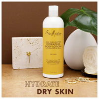Thumbnail for Sheamoisture Hydrating Body Lotion for Dry Skin Raw Shea Butter Paraben Free Lotion 13 oz