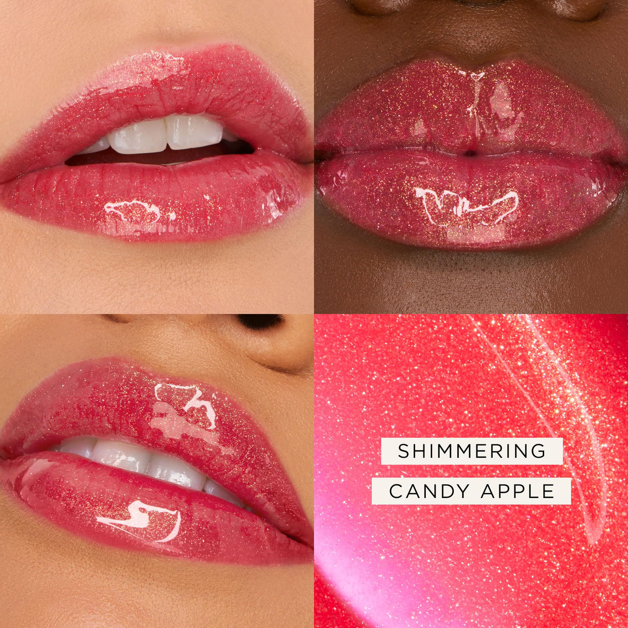 tarte maracuja juicy plumping lip oil - Hydrating & Volumizing Lip Plumper Gloss Balm with Nourishing Hyaluronic Acid, Plumps & Moisturizes, Vegan & Cruelty-Free, full size, shimmering candy apple