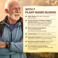 Thumbnail for Nature's Way Alive! Men’s 50+ Daily Ultra Multivitamin, High Potency Formula, Supports Healthy Brain, Eyes & Heart*, with Methylated B12, Gluten-Free, 60 Tablets (Packaging May Vary)