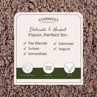Thumbnail for Starwest Botanicals Organic Milk Thistle Seed Powder - Ground Milk Thistle for Tea & Cooking, Mix in Juice, Add to Smoothies, Oatmeal, & Yogurt, Certified Kosher, Non-GMO - Bulk 1 lb Bag