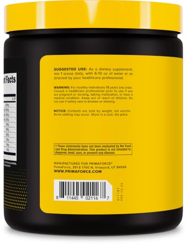 Image 3 of Primaforce EAA Powder (Fruit Punch) 30 Servings, Gluten Free