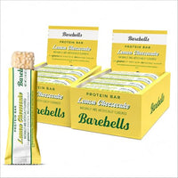 Thumbnail for Image 1 of Default Title for the product BAREBELLS Protein Bars Lemon Cheesecake Pack of 12 20g