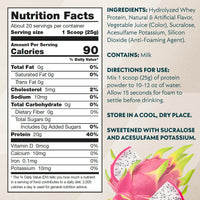 Thumbnail for Myprotein Clear Whey Isolate Protein Powder, 20 Servings (1.1lbs) Tropical Dragonfruit, 20g Protein per Serving, Naturally Flavored Drink Mix, Daily Protein Intake for Superior Performance