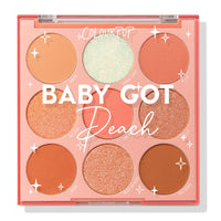 Thumbnail for ColourPop Baby Got Peach Eyeshadow Palette - Orange & Coral Shadows with Metallic, Matte and Glitter Finishes - High-Pigment Eye Makeup with a Long-Wearing Formula (0.3 oz)