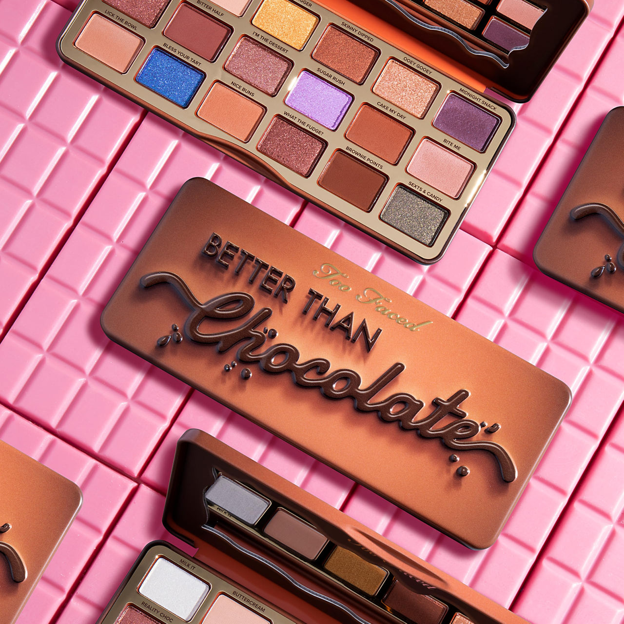 Too Faced Better Than Chocolate Eyeshadow Makeup Palette | High Pigment, Shimmer + Matte, 0.7 Ounce