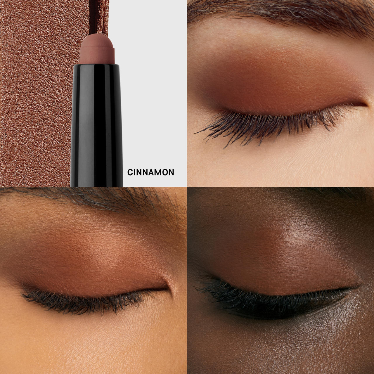 Bobbi Brown Long-Wear Cream Shadow Stick | 24-Hour Eyeshadow Stick | High-Pigment, Buildable Shades with Three Finishes, 0.05 Ounce, Cinnamon