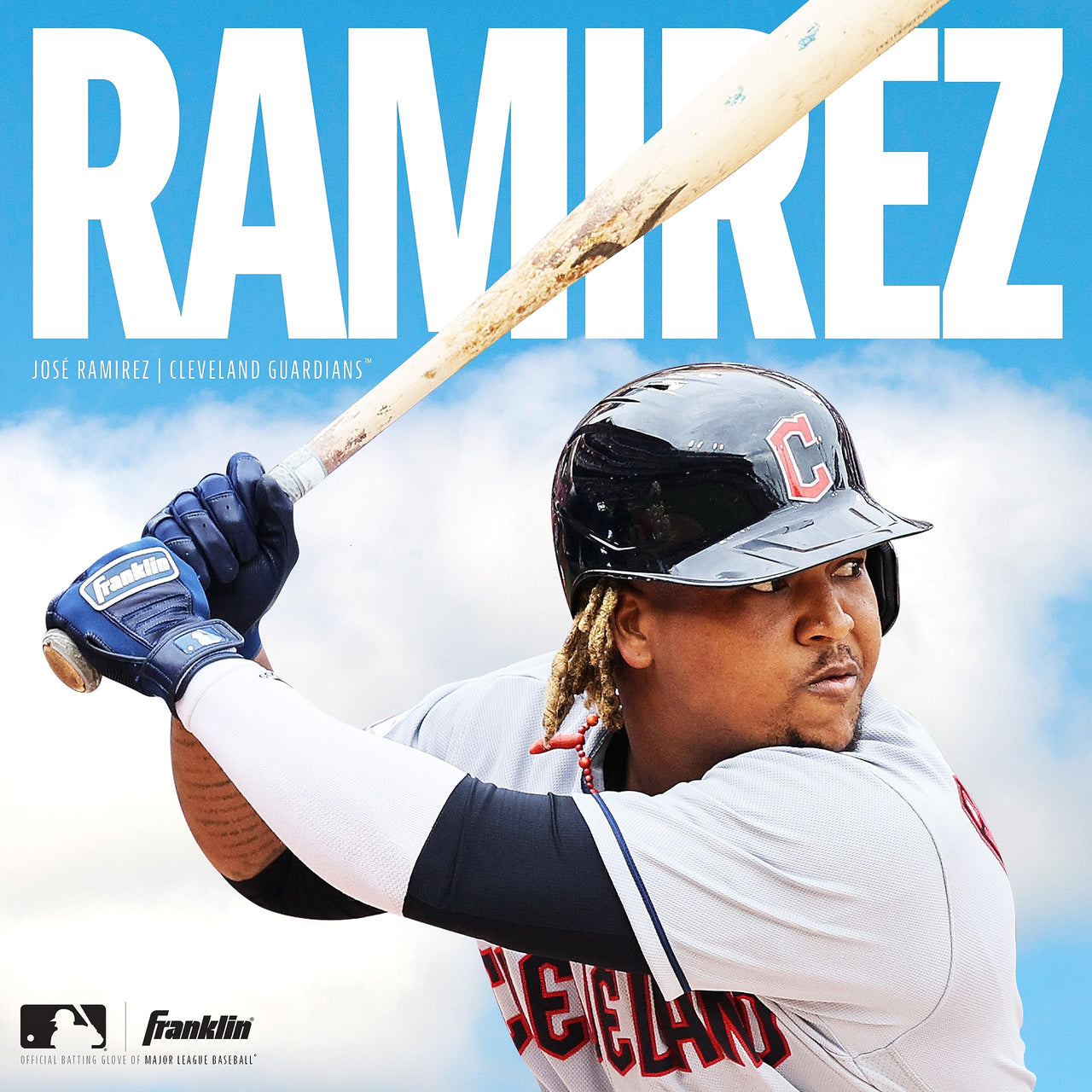 Franklin Sports MLB CFX Pro Baseball Batting Gloves - Black - Adult Small