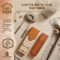 Thumbnail for Image 3 of MasterMedi Tongue Scraper with Case Single Pack