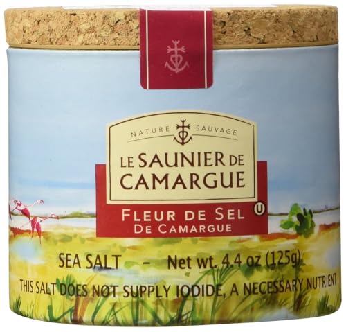 Image 3 of 4.4 Ounce (Pack of 5) for the product Le Saunier De Camargue Fleur De Sel Sea Salt